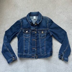 EUC girl’s GAP Classic Dark Blue denim Jacket for size L